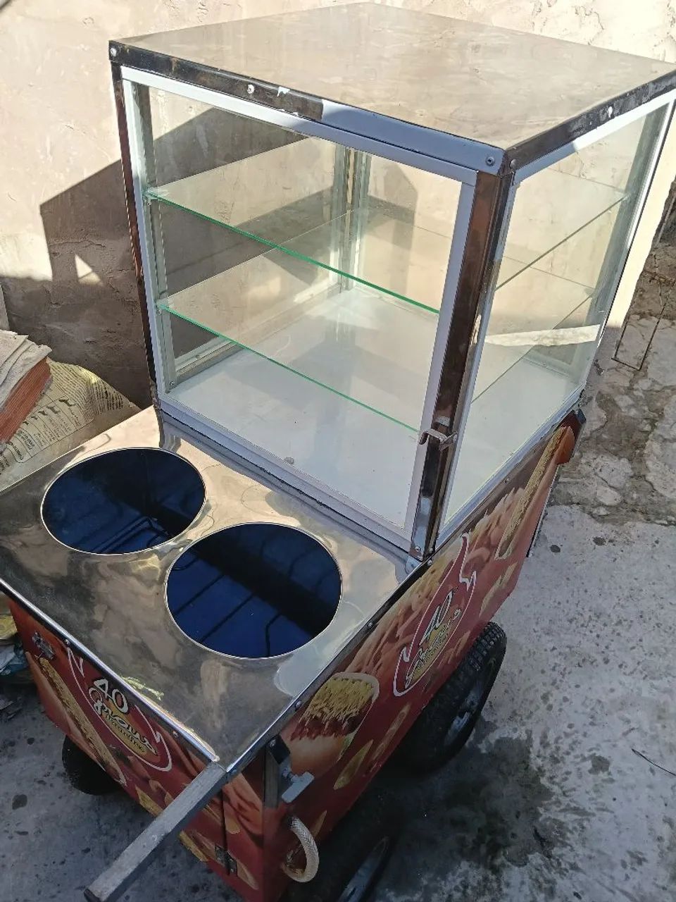 Carrinho de Cachorro quente e lanches 