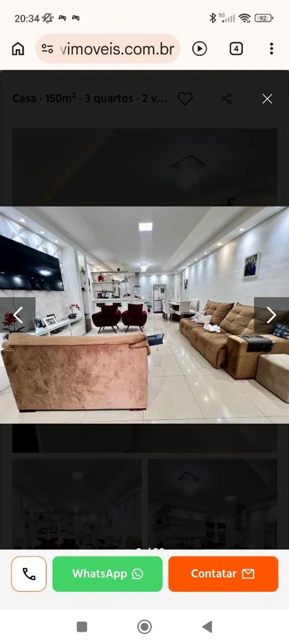 Casa de Condomínio em Vicente pires DF - Foto 2