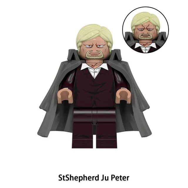  One piece minifigures Zoro de coleção Monkey D Dragon Luffy Ceasar Clown Ben Bekkman - Foto 3