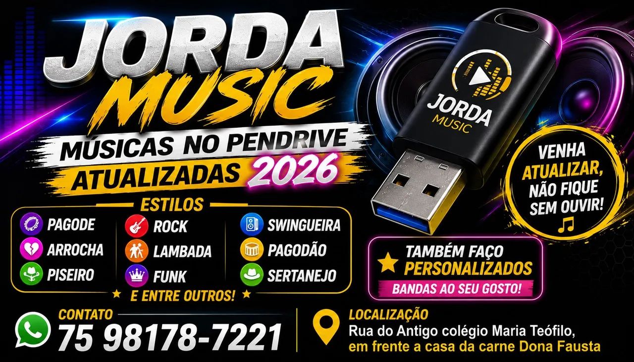 Música no PEN DRIVE ATUALIZADA R$ 45,00.  - Foto 2