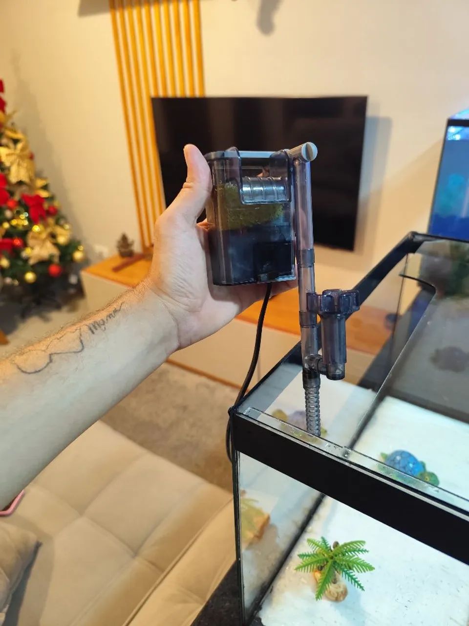 AQUARIO COM FILTRO INCLUSO  - Foto 4