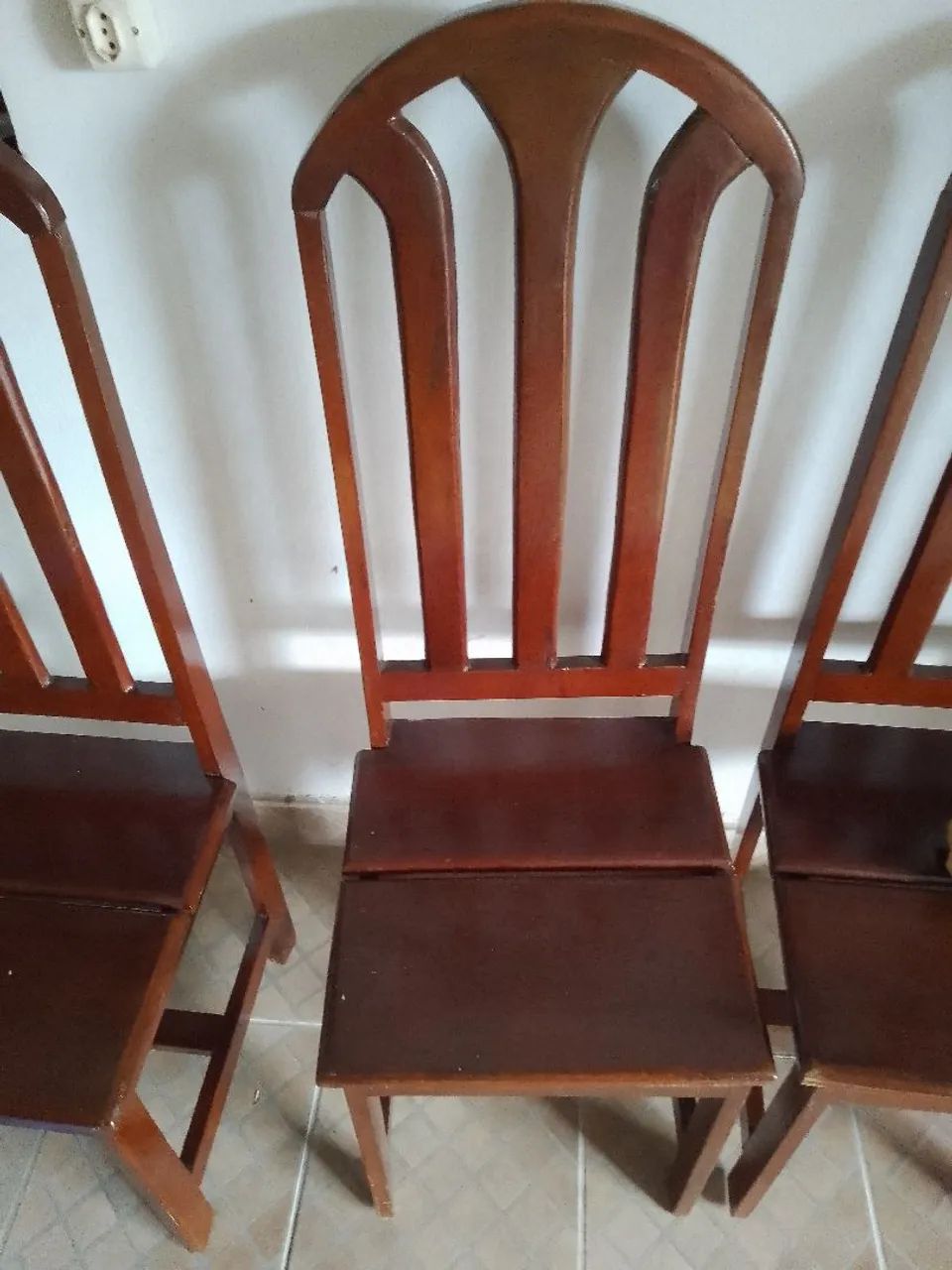 Mesa de madeira maciça sala jantar - Foto 4