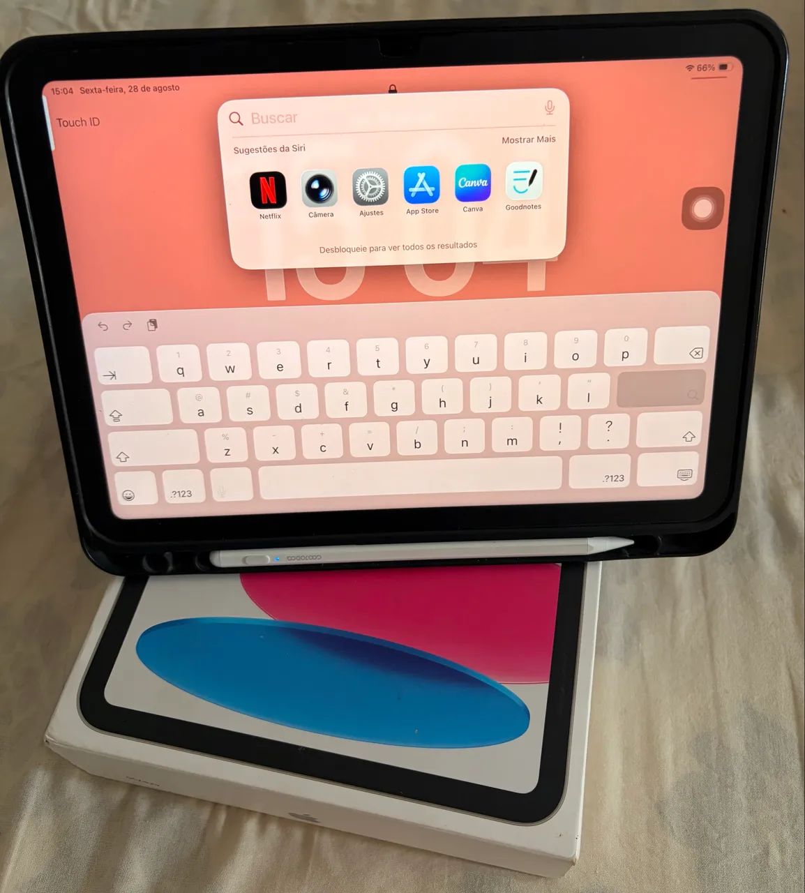 iPad 11 (A16 Bionic) 128GB + Caneta Goojodoq  - Foto 5