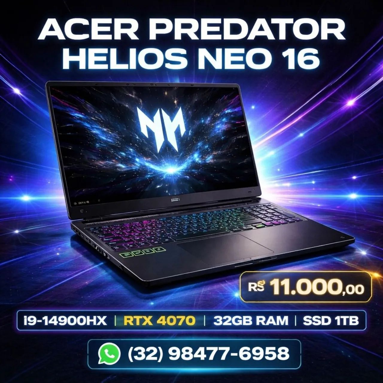 Notebook ACER PREDATOR