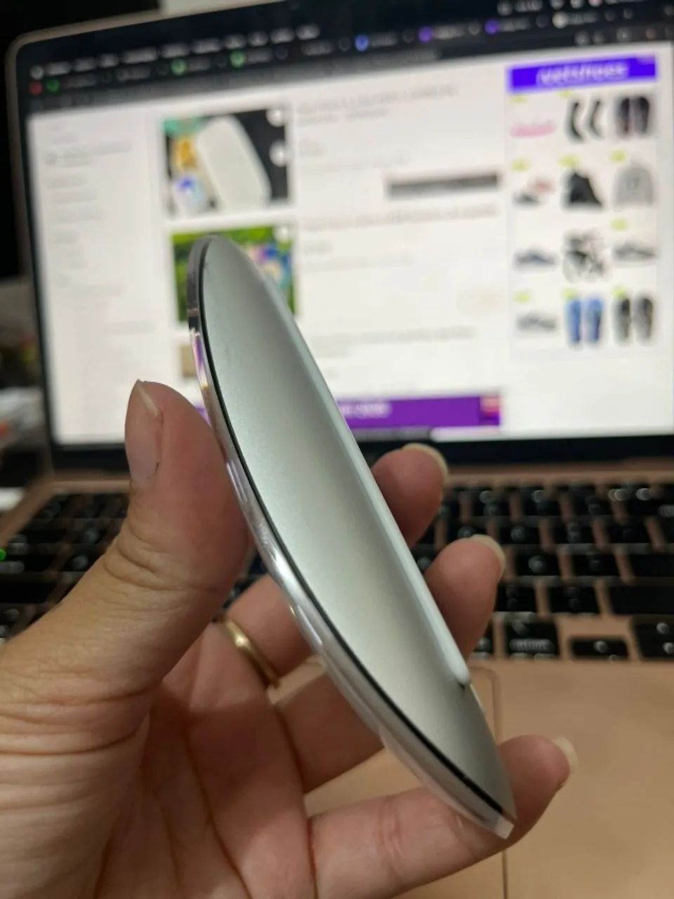 Mouse Apple Magic Mouse A1657 2 GER - Foto 3