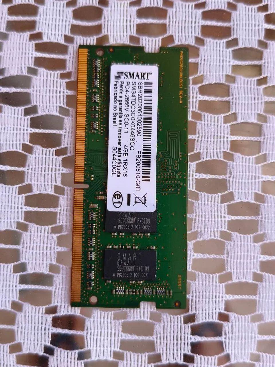 Memória DDR4 4 GB