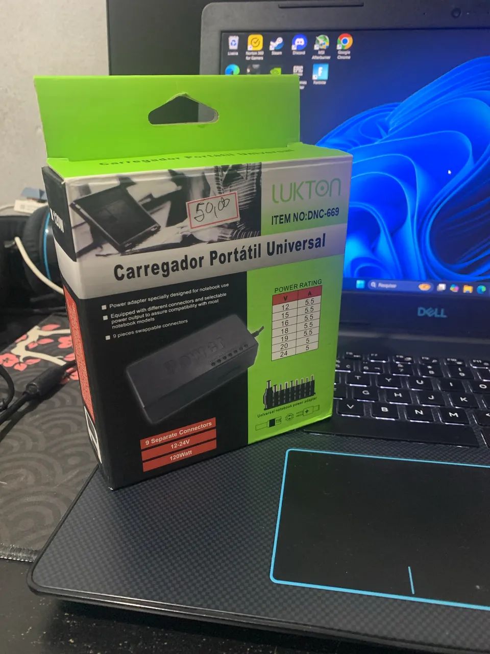 Carregador universal notebook 65724023420162120