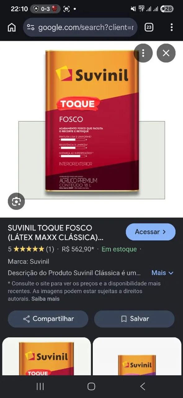Suvinil Matte Touch Ice Premium Line