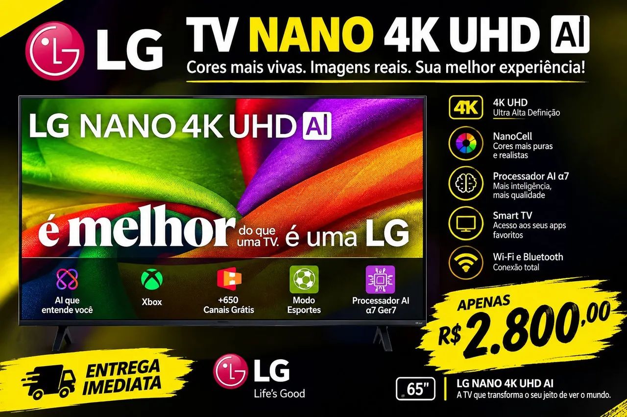 Tv LG 65 Polegadas 