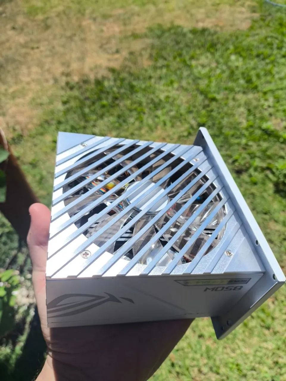 Fonte ROG LOKI 850w Platinum RGB White - Foto 2