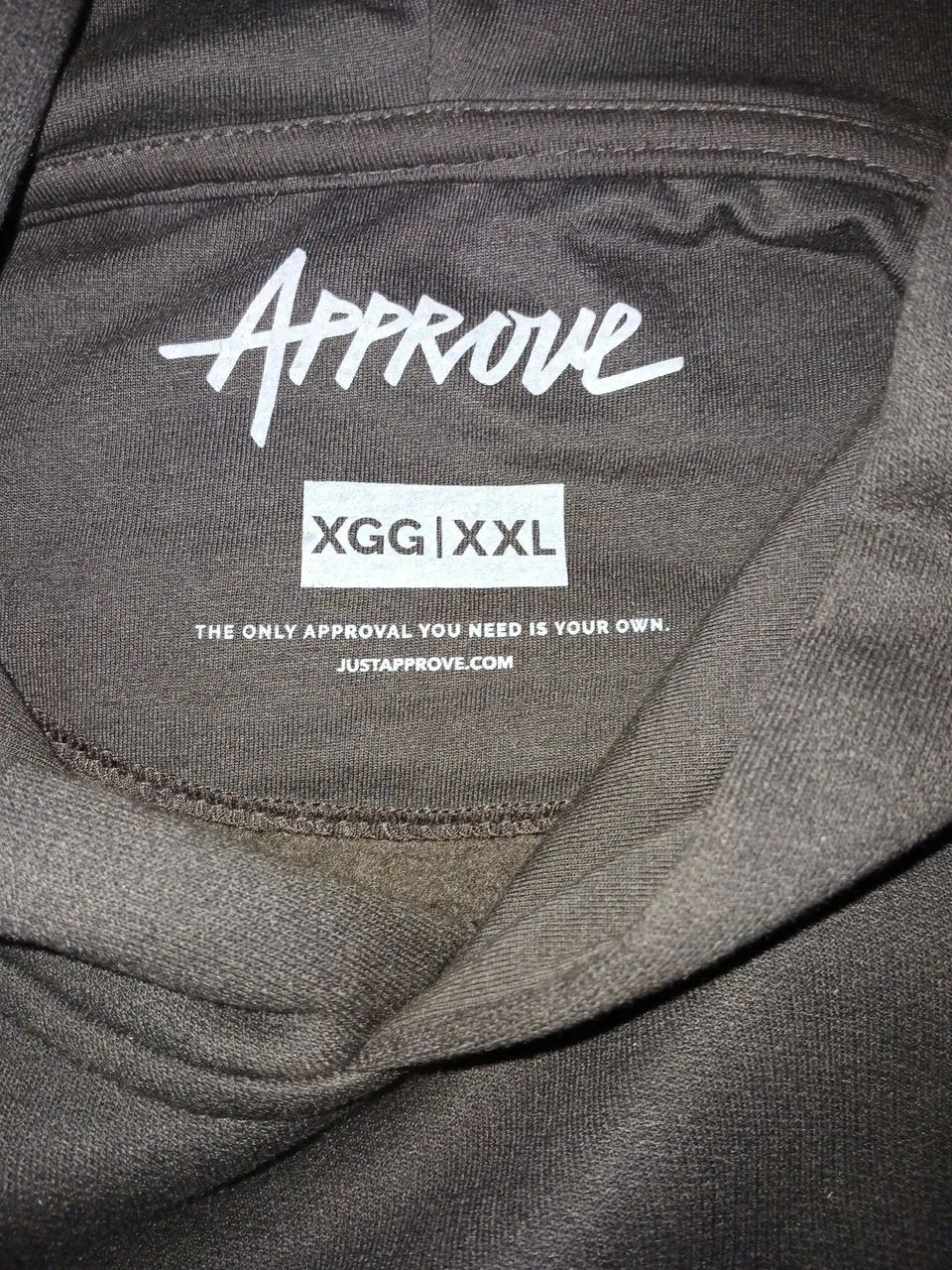 Blusa moletom approve marrom GG nova  - Foto 5