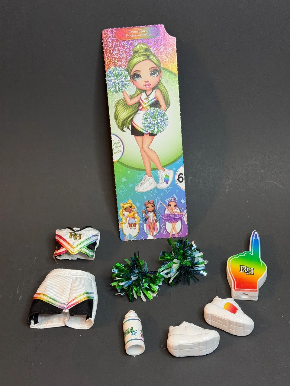 RAINBOW HIGH FASHION PACK JADE LIDER DE TORCIDA
