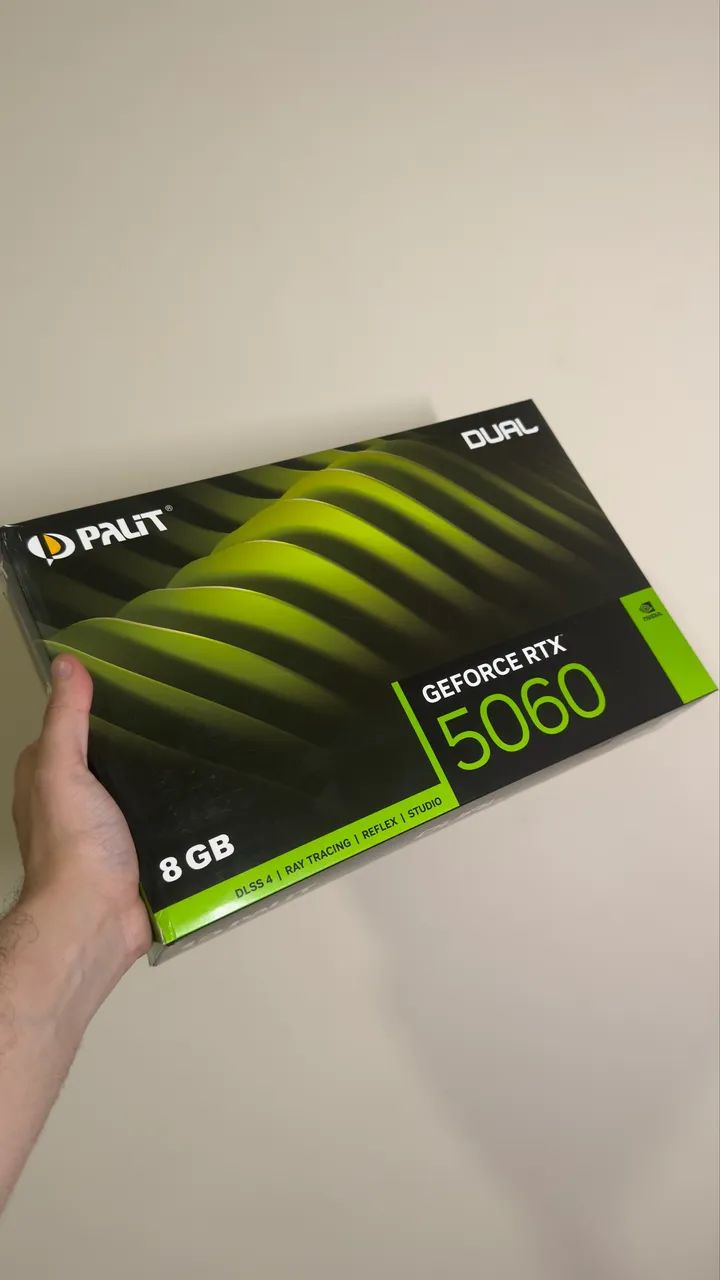 Rtx 5060 Palit 8gb com LED RGB