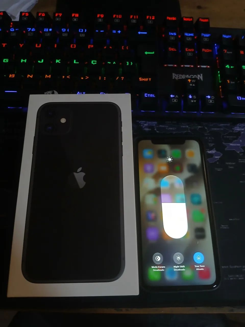 iPhone 11 64GB - Preto | Original | Face ID OK | Caixa e Carregador 