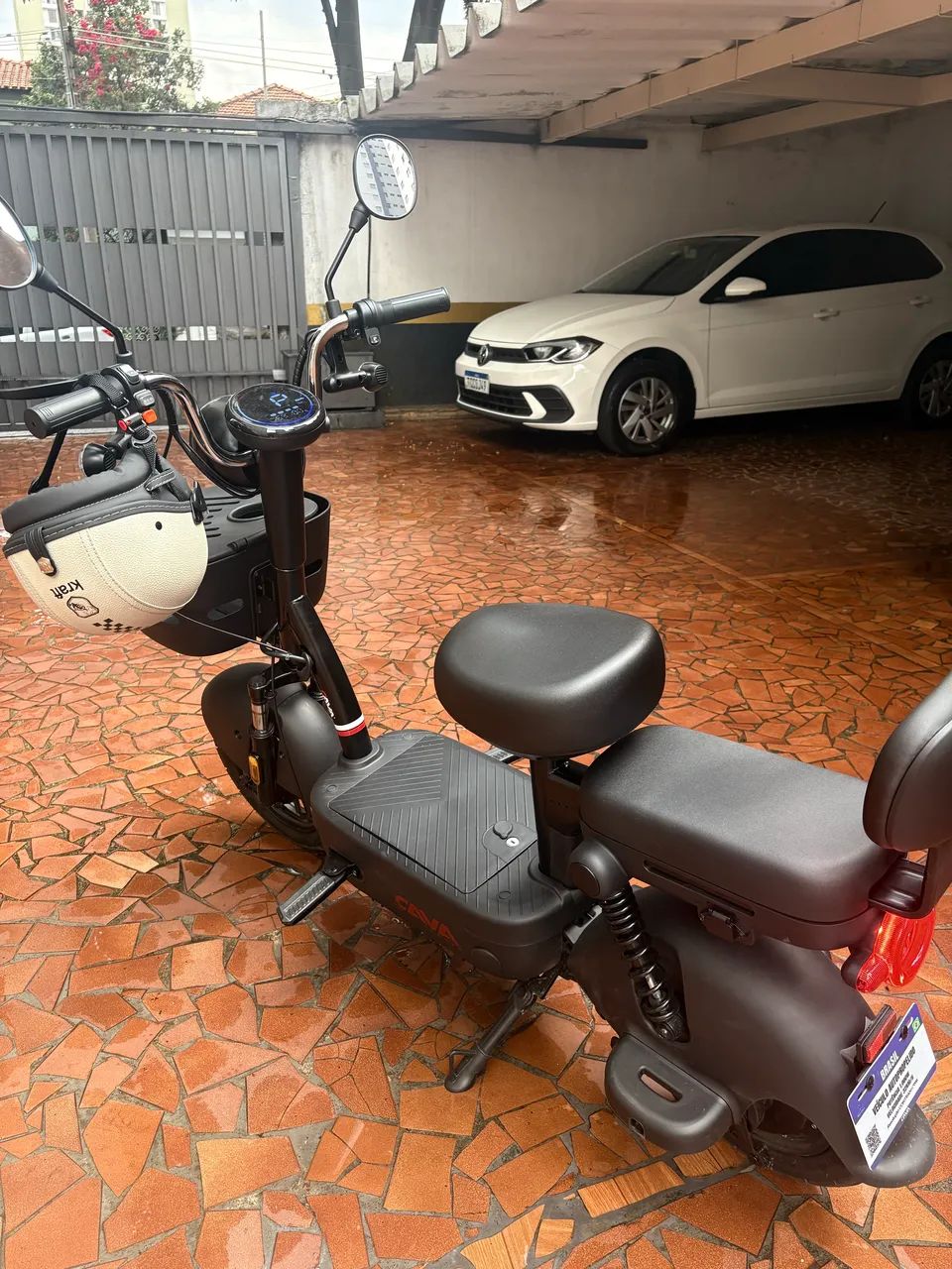 SCOOTER ELÉTRICA CAVA - COMPLETA E MUITO CONSERVADA - Foto 3