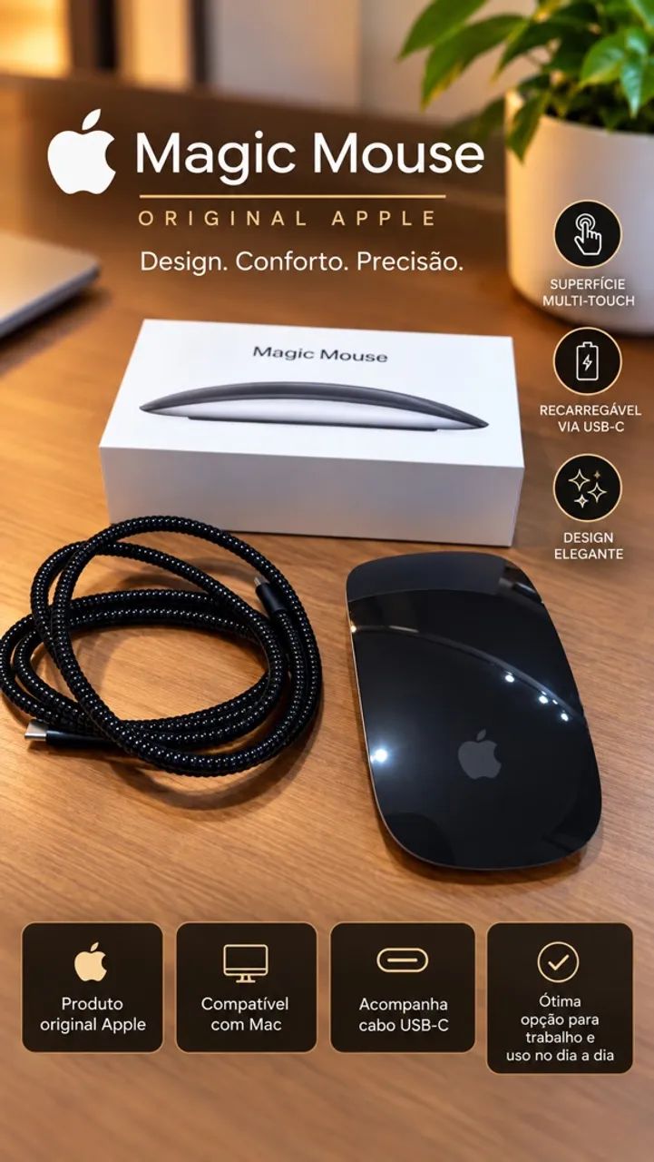 Vendo Mouse Apple novo!!