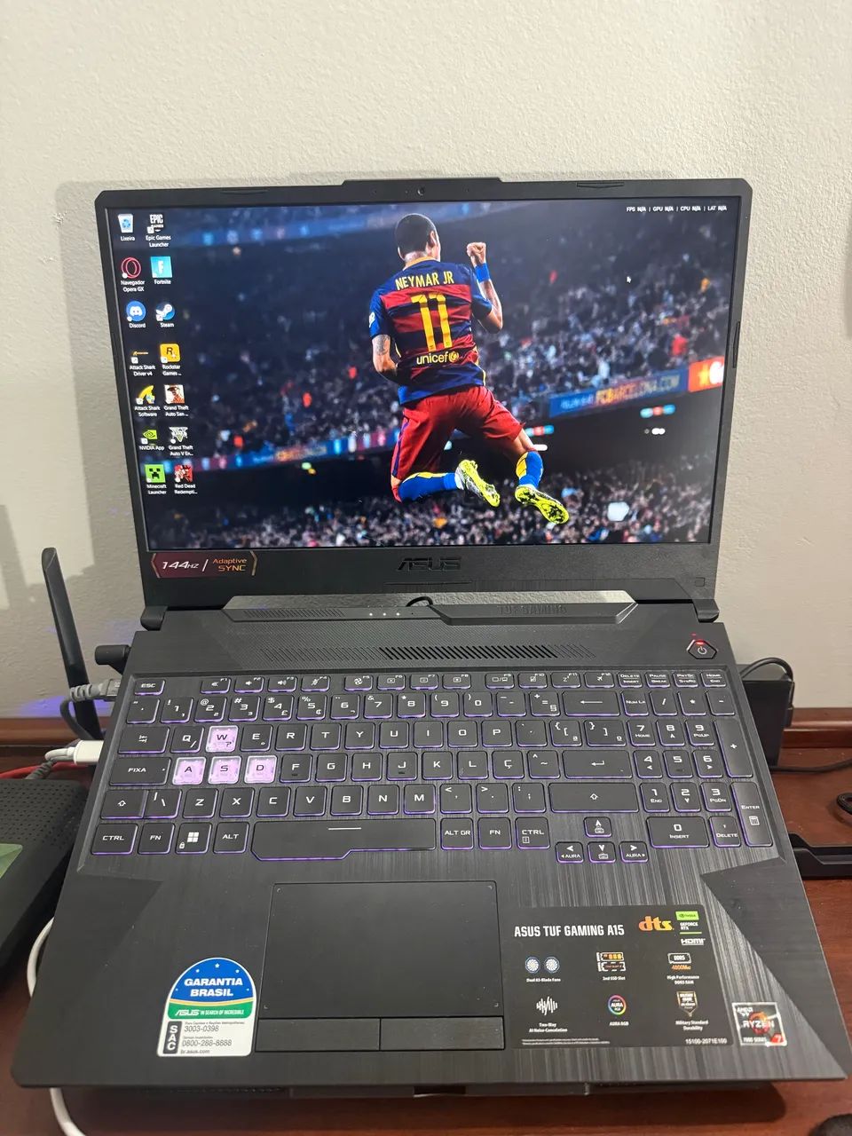 Notebook Asus tuf gaming a15 - Foto 4