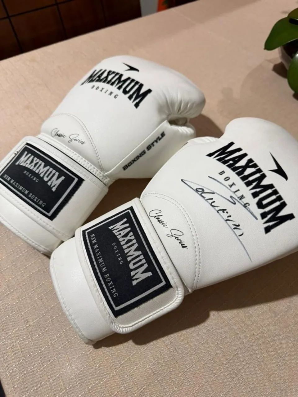 Luva Maximum Assinada (Charles Oliveira)