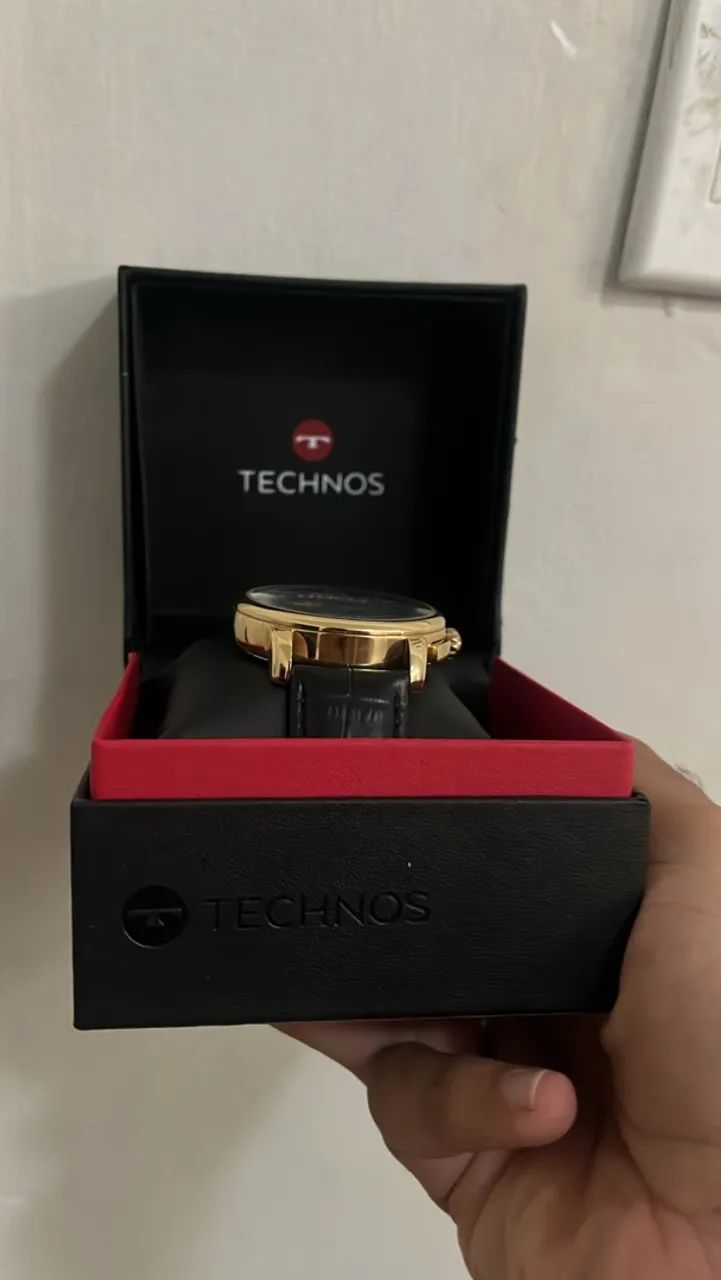 Relógio Orient preto com dourado, original  - Foto 2