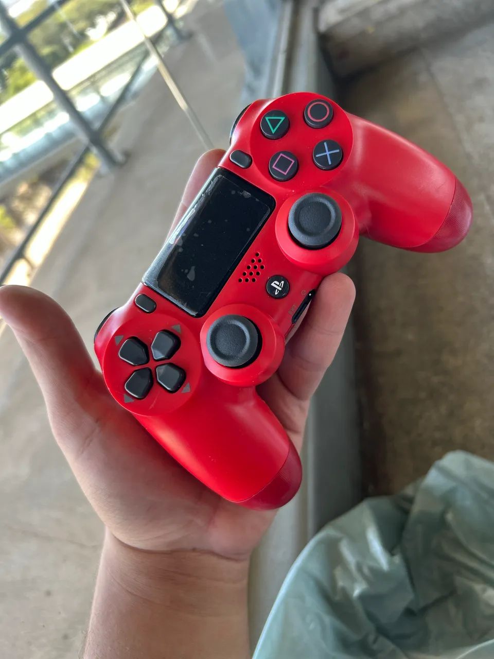 Controle de PS4 - Funcionando