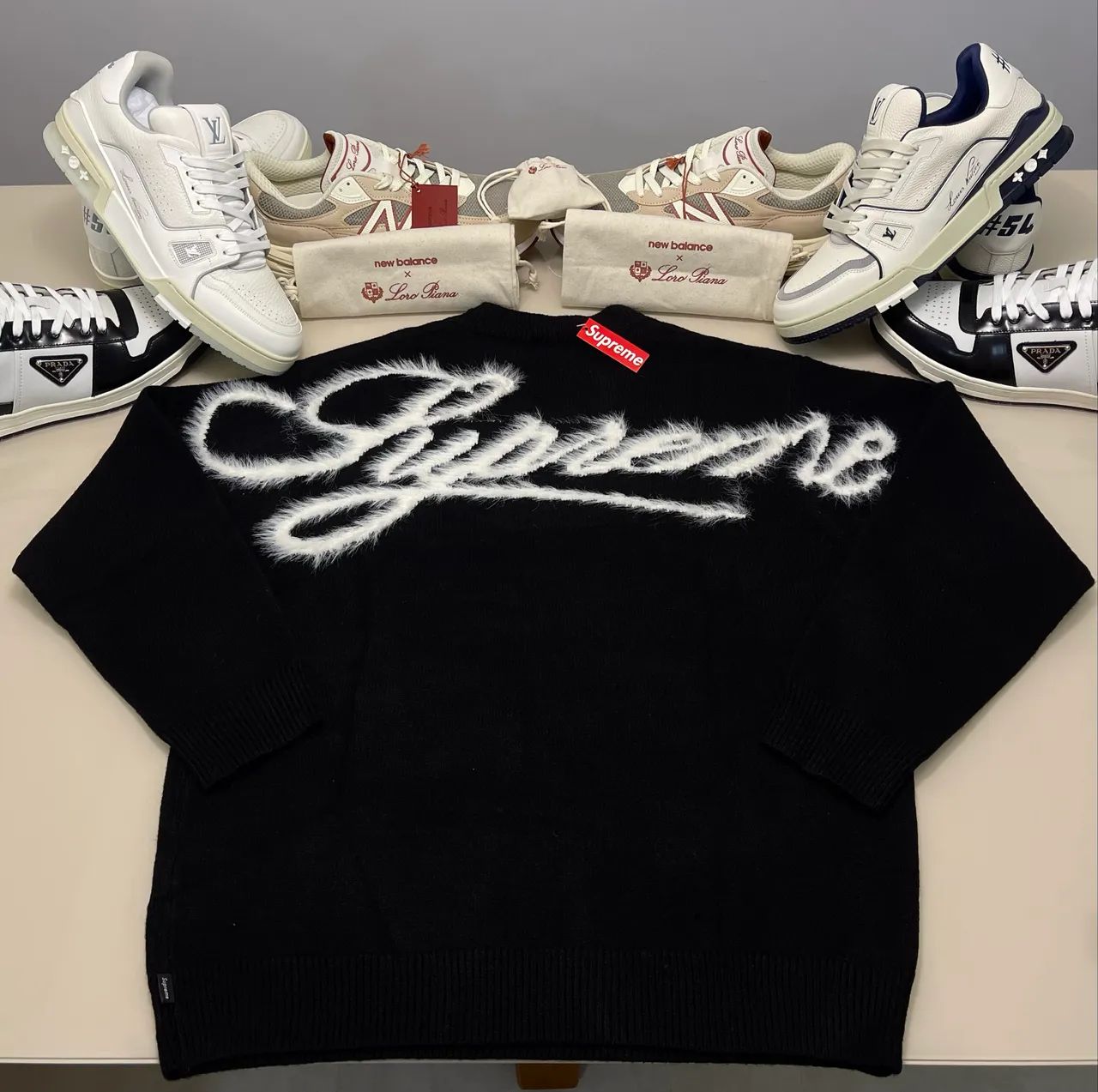 Suéter Supreme Signature Preto
