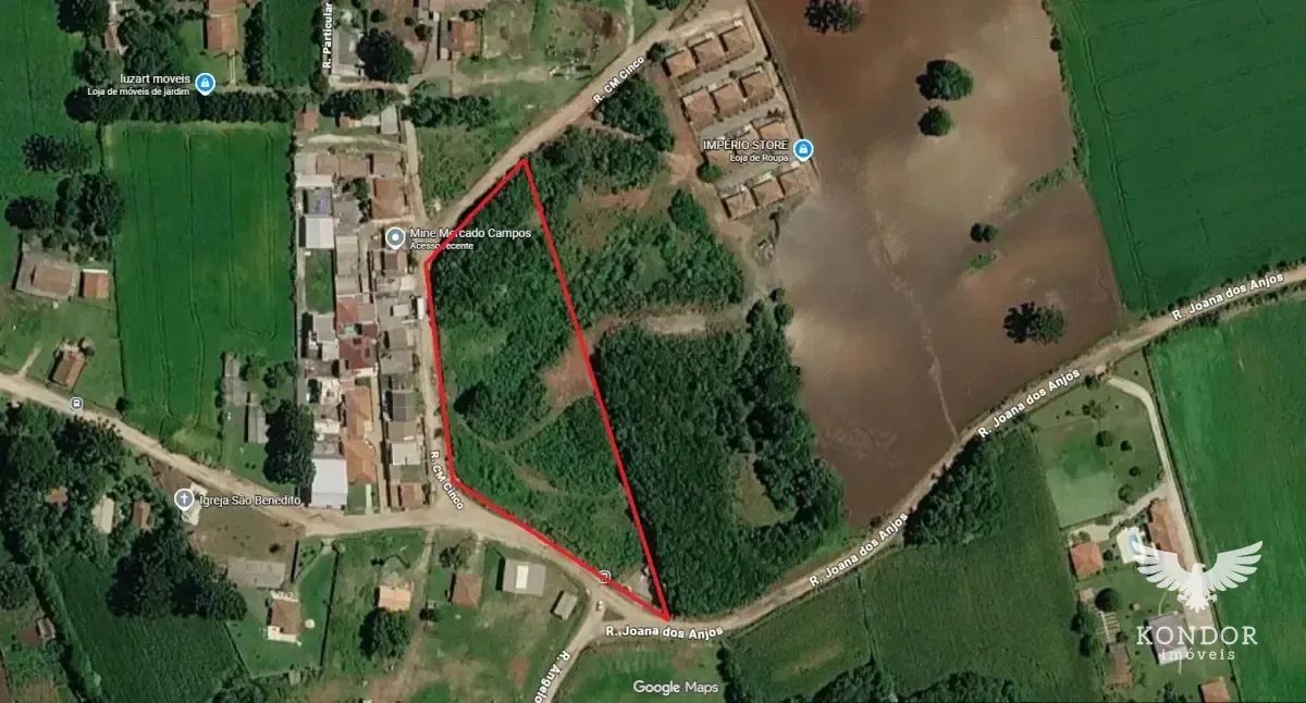 Terreno em CAMPO MAGRO com 9.822,70m²