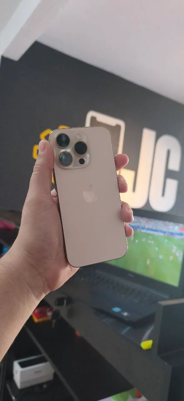 iPhone 16 Pro Gold -128 100% ( original)