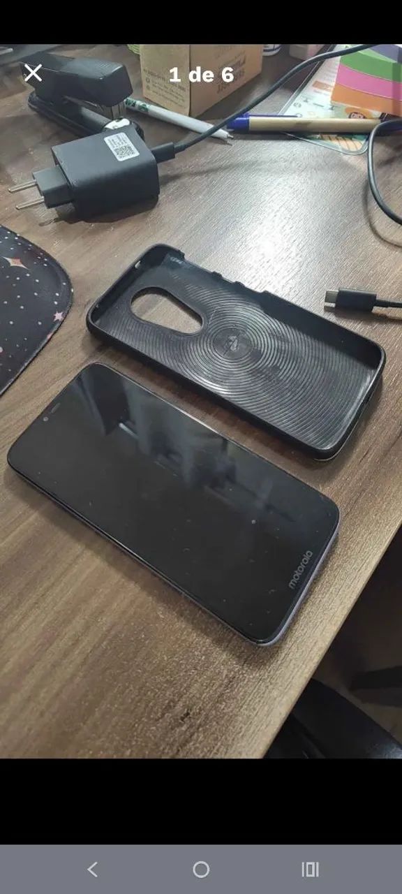 Moto G7 Power lilás  - Foto 4