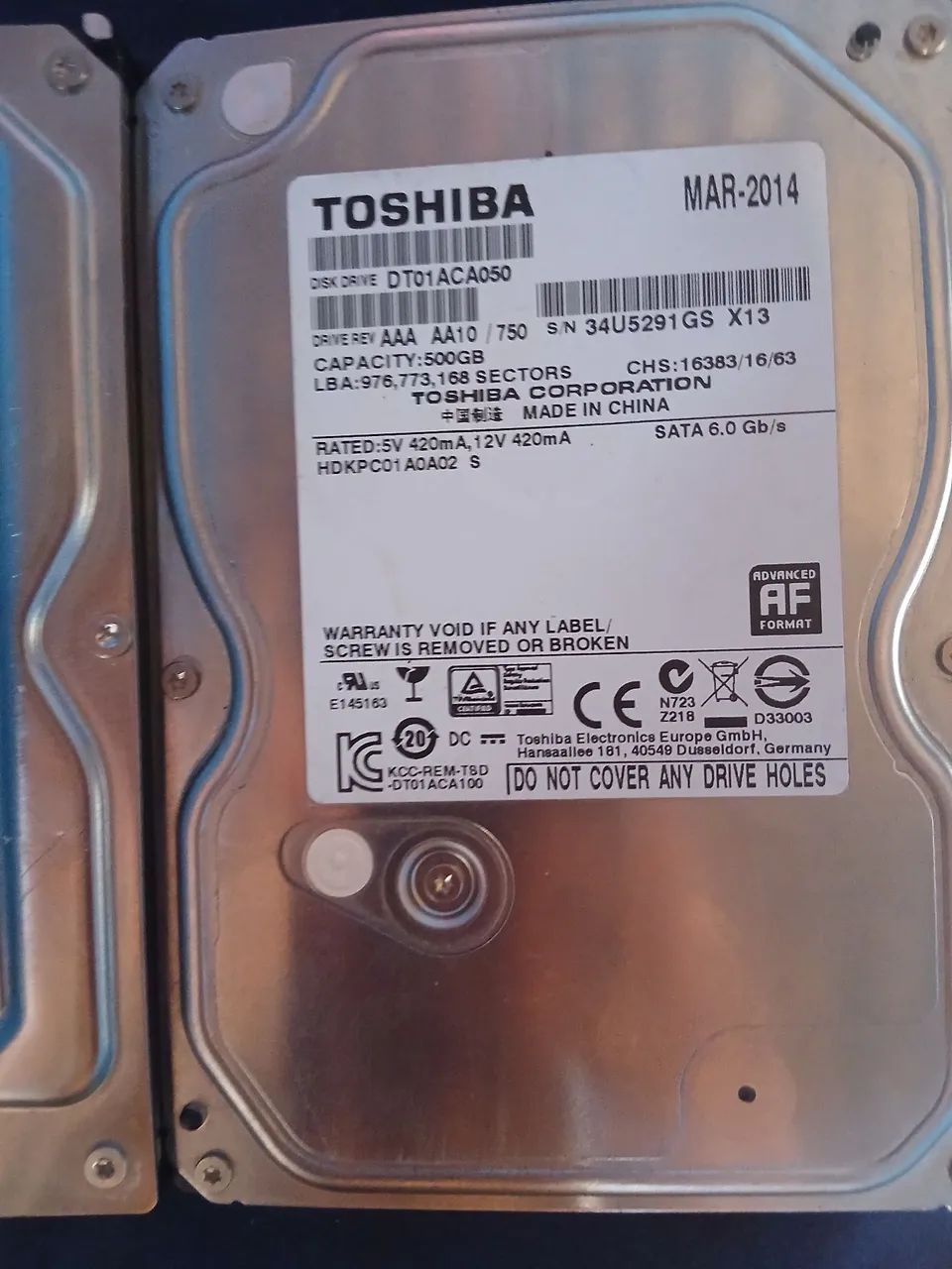Kit com 4 HDs para computador (Leia a descrição) - Armazenamento