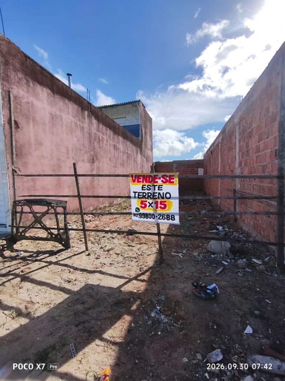 Vendo terreno 