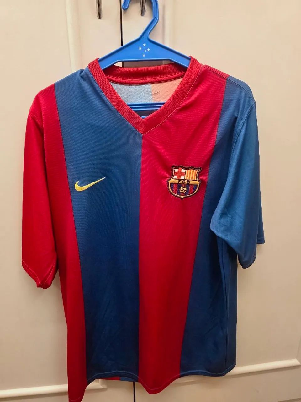 Camisa Barcelona 2003 Ronaldinho - Foto 3