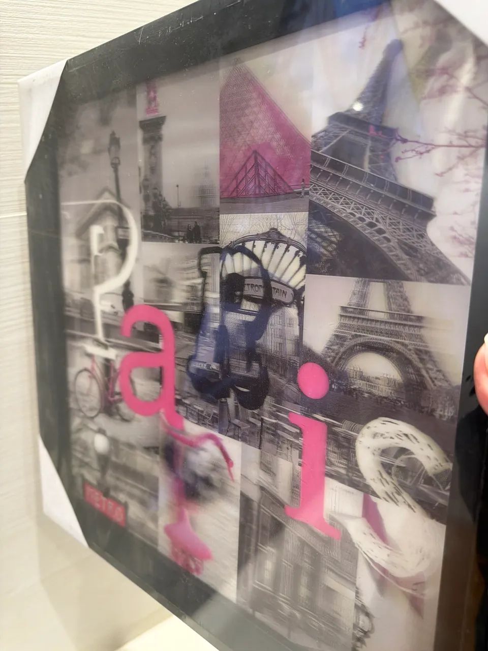Quadro Paris em 3D - Foto 2