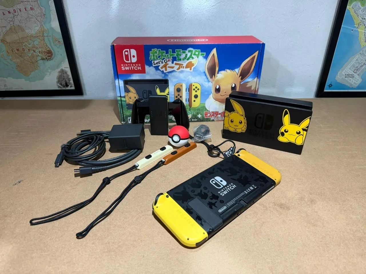 Vendo Nintendo Switch Let?s Go Eevee Japonês Semi novo - Foto 6