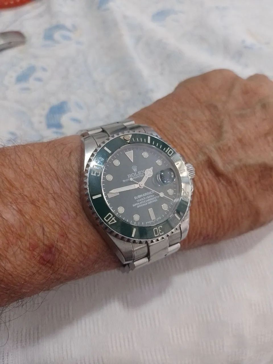 Relógio Rolex automático super novo .todo funcional - Foto 5