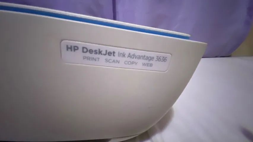Impressora Multifuncional HP DeskJet 3636 com Wi-Fi - Usada - Foto 5