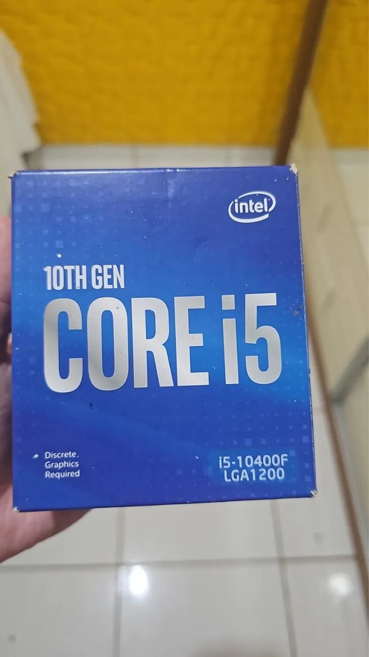 Processador I5 10400f com caixa e Nota fiscal