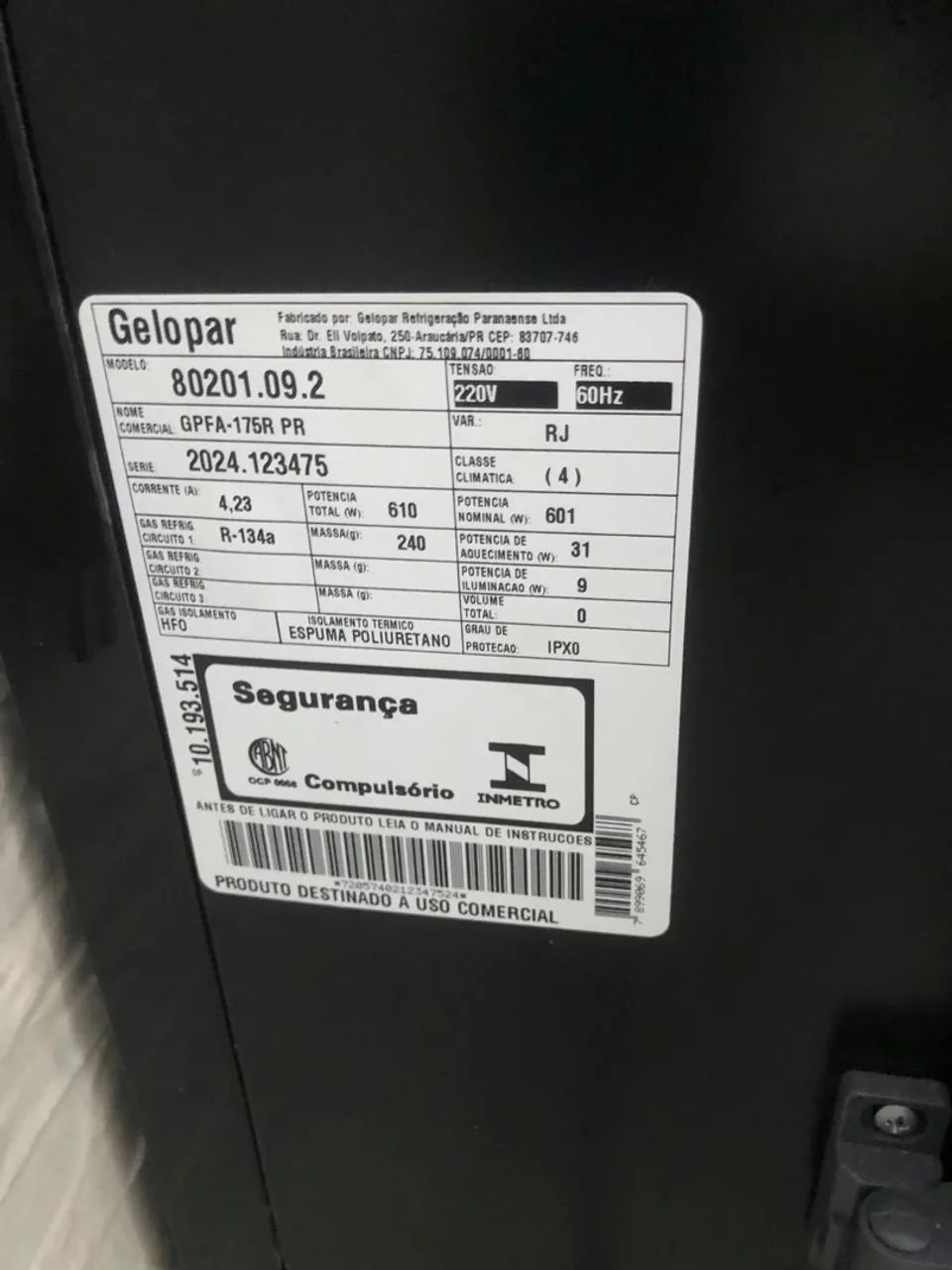 Expositora refrigerada  - Foto 3