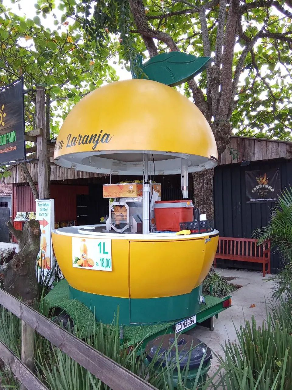 Quiosque e máquina de suco de laranja profissional  - Foto 2
