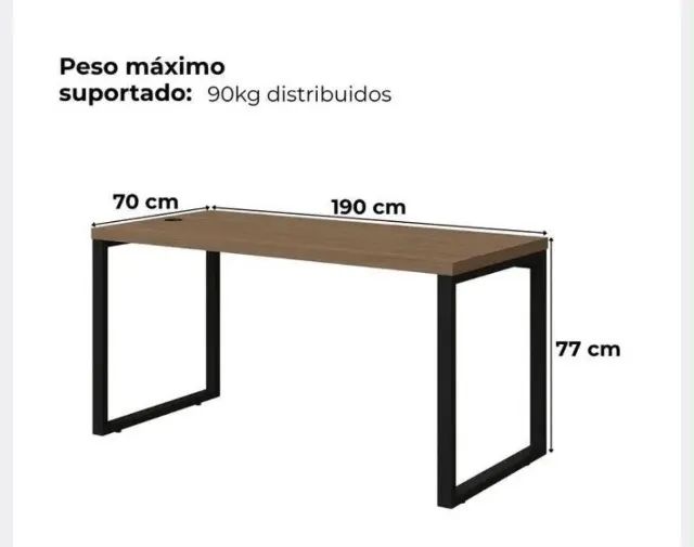 Mesa de escritório Kappesberg - Foto 4