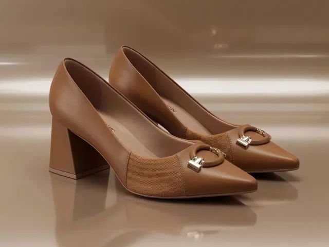 Scarpin Caramelo Usaflex 37 