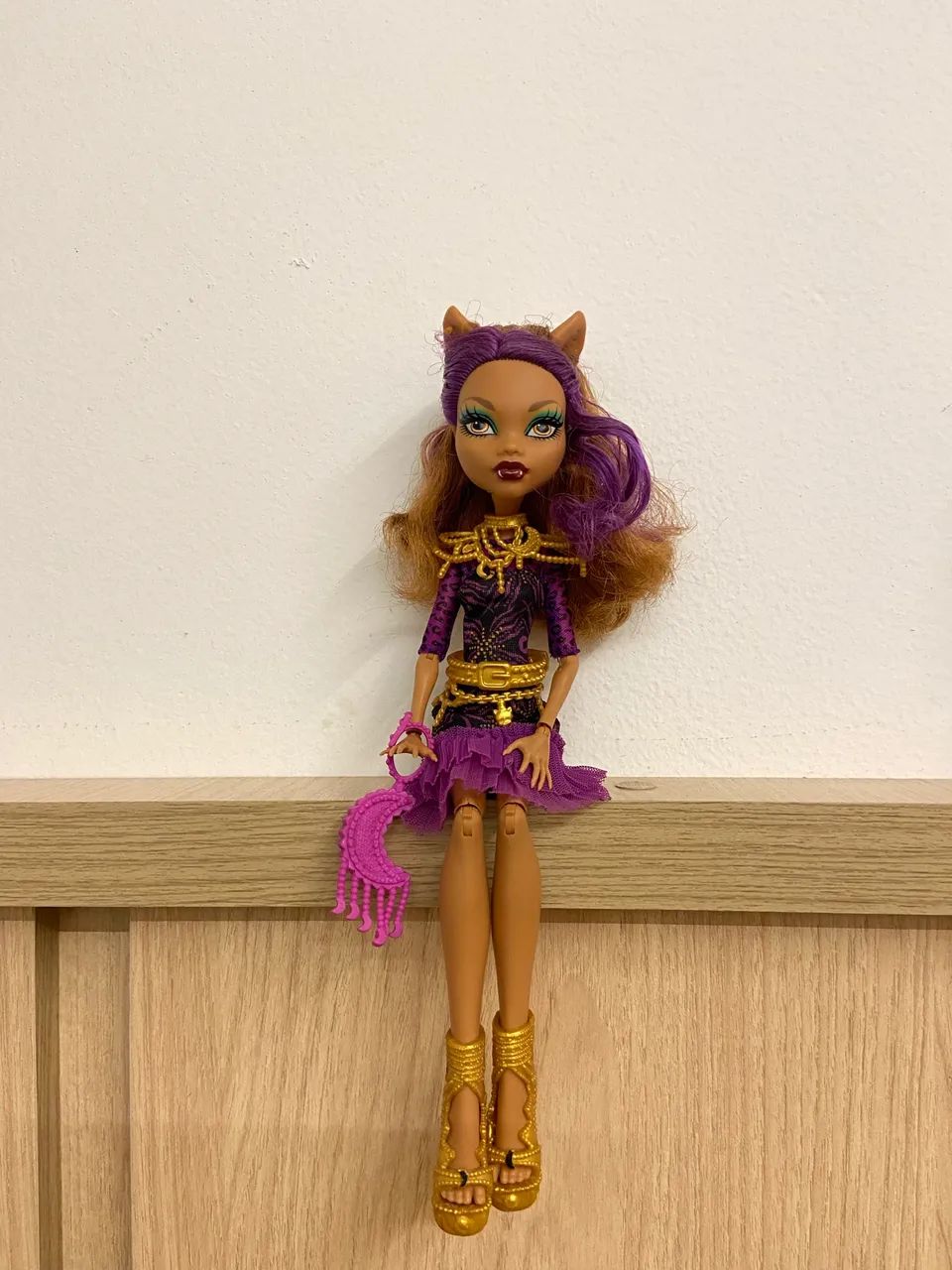 Boneca Monster High-Clawdeen Wolf original primeira versão (Signature 2013 - G1)