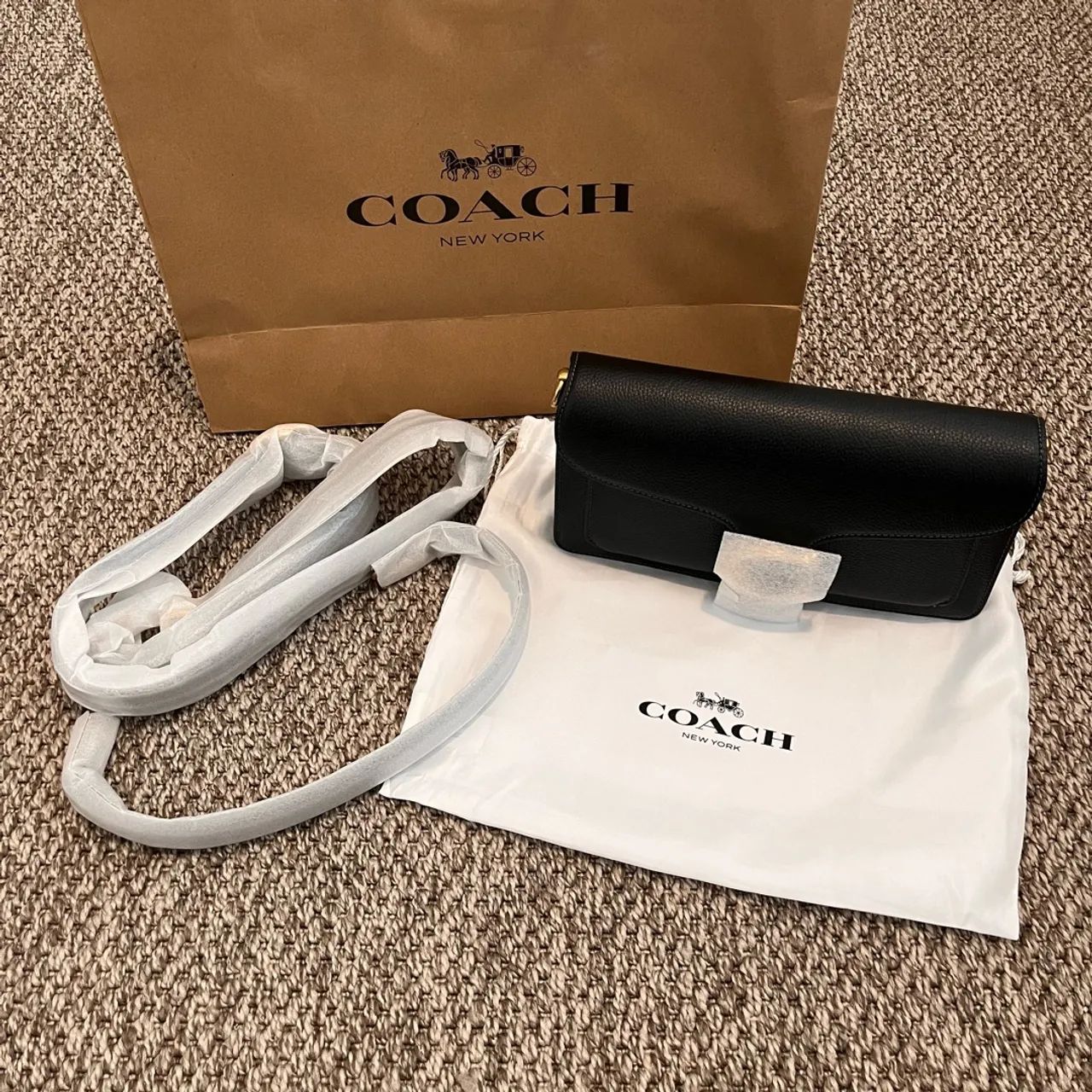 Bolsa Coach Tabby 26 preta original - Foto 2