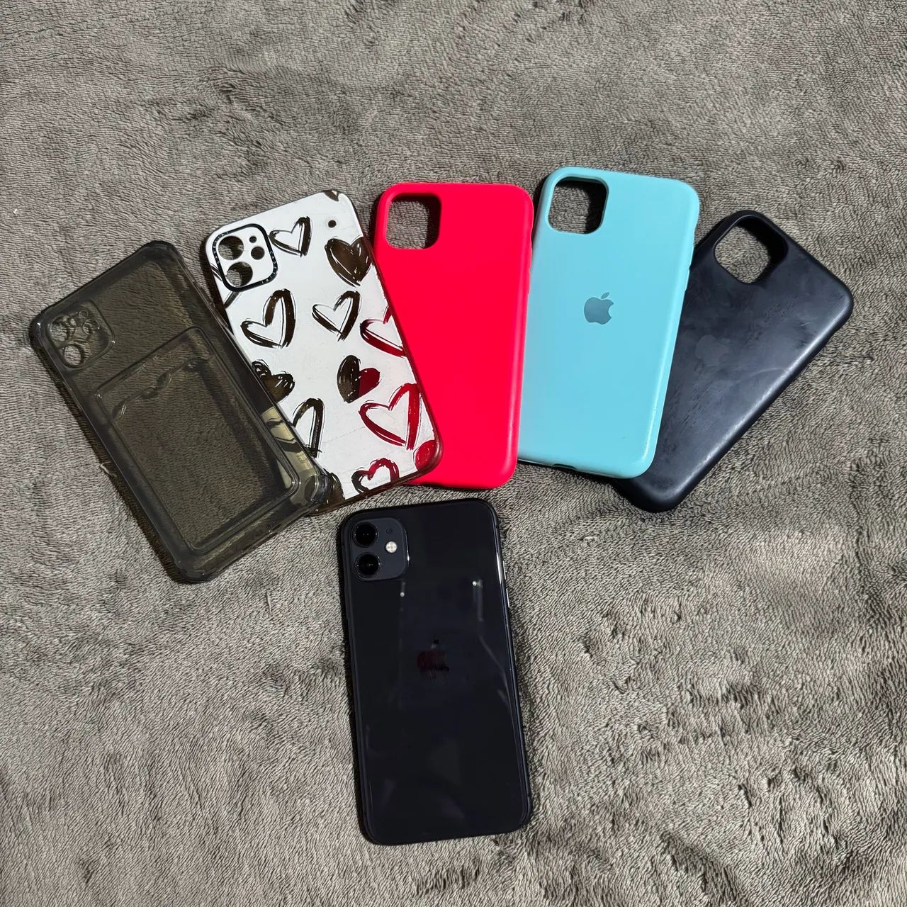 iphone 11 128GB Preto + 5 capinhas - Usado  - Foto 2