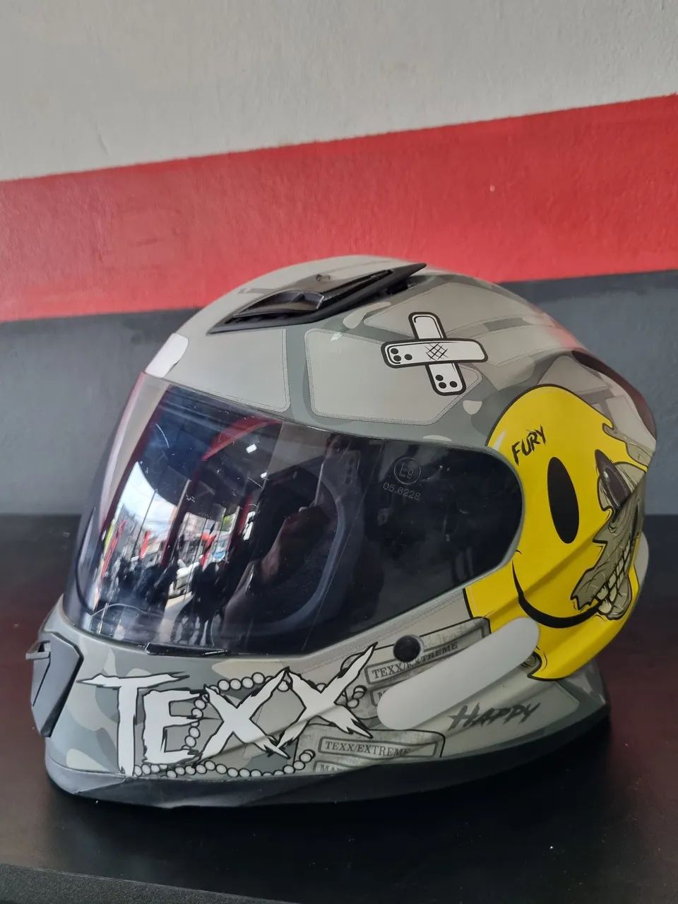 CAPACETE TEXX ZERADO - Foto 3