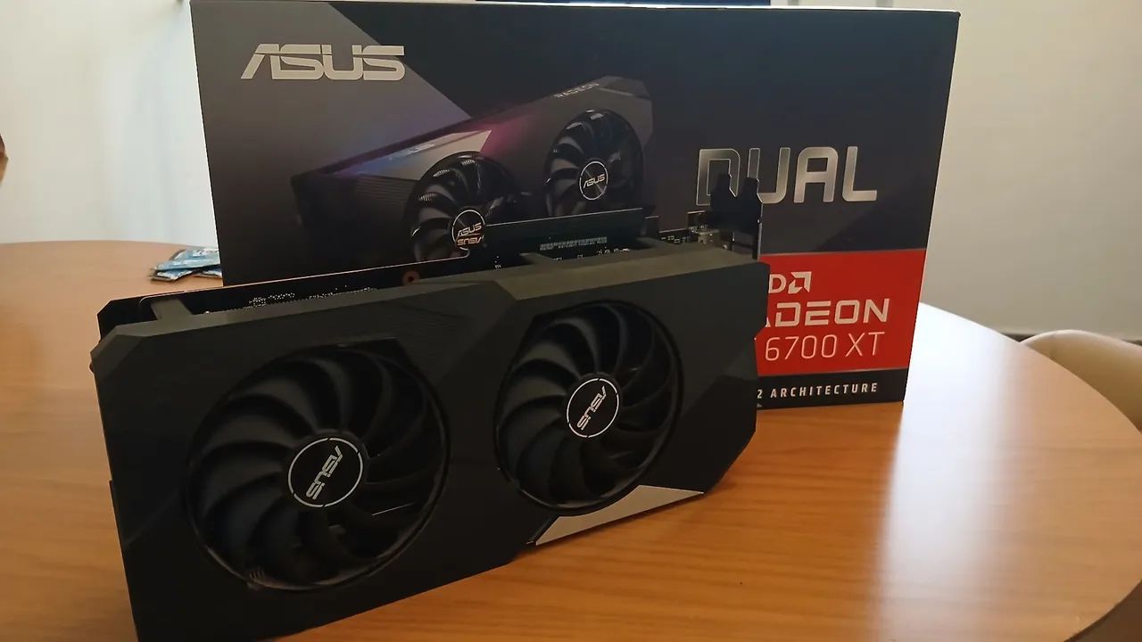 Placa de vídeo Asus RX 6700 XT 12GB - Foto 2