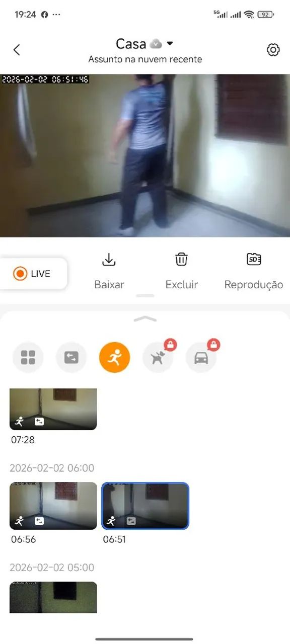 Câmera Lâmpada de Segurança IP Wi-Fi 360°  - Foto 5