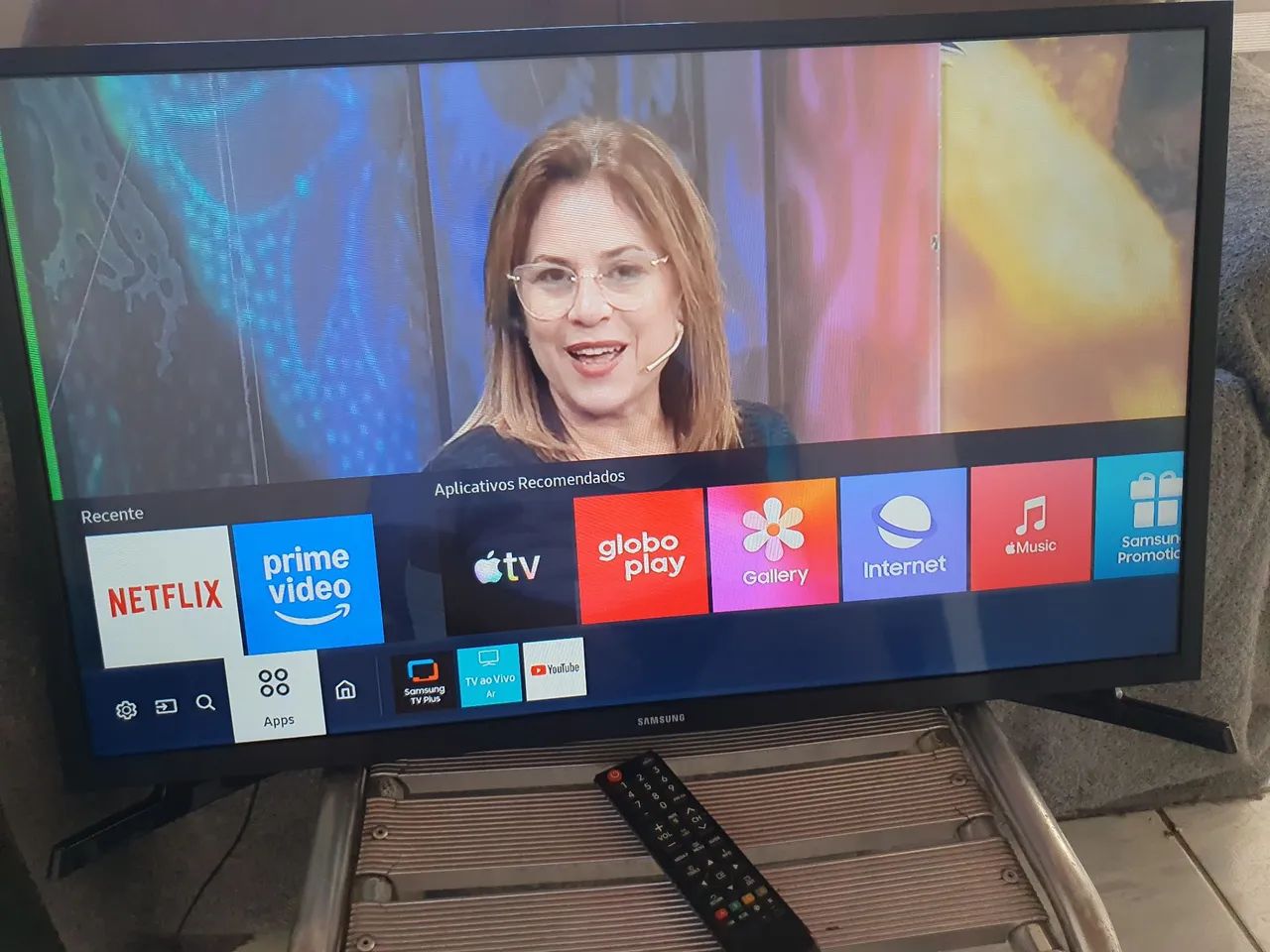 Samsung Smart TV 32 - Funcionando perfeitamente! - Foto 2