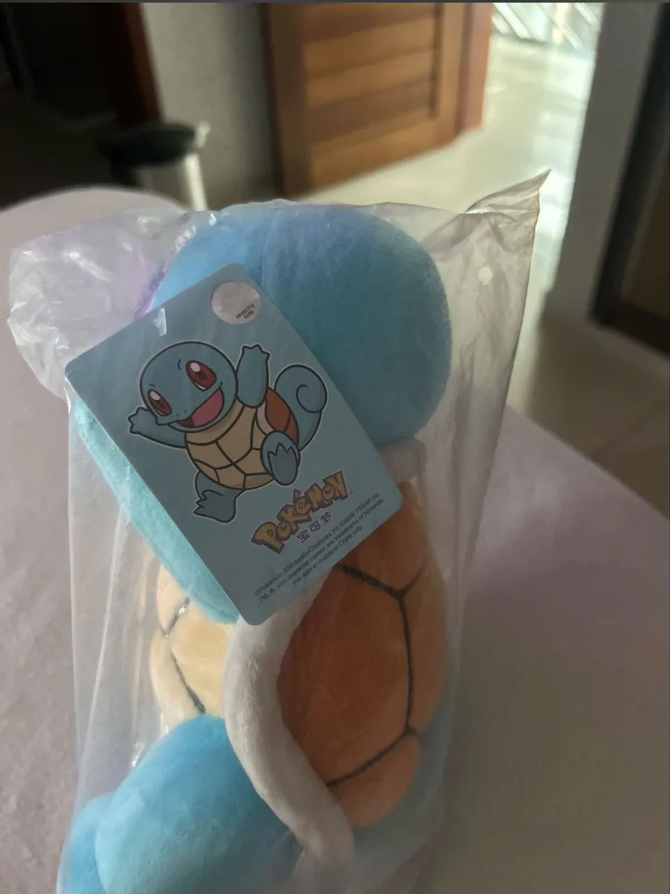 Vendo Pelúcia Squirtle original e novo! - Foto 3