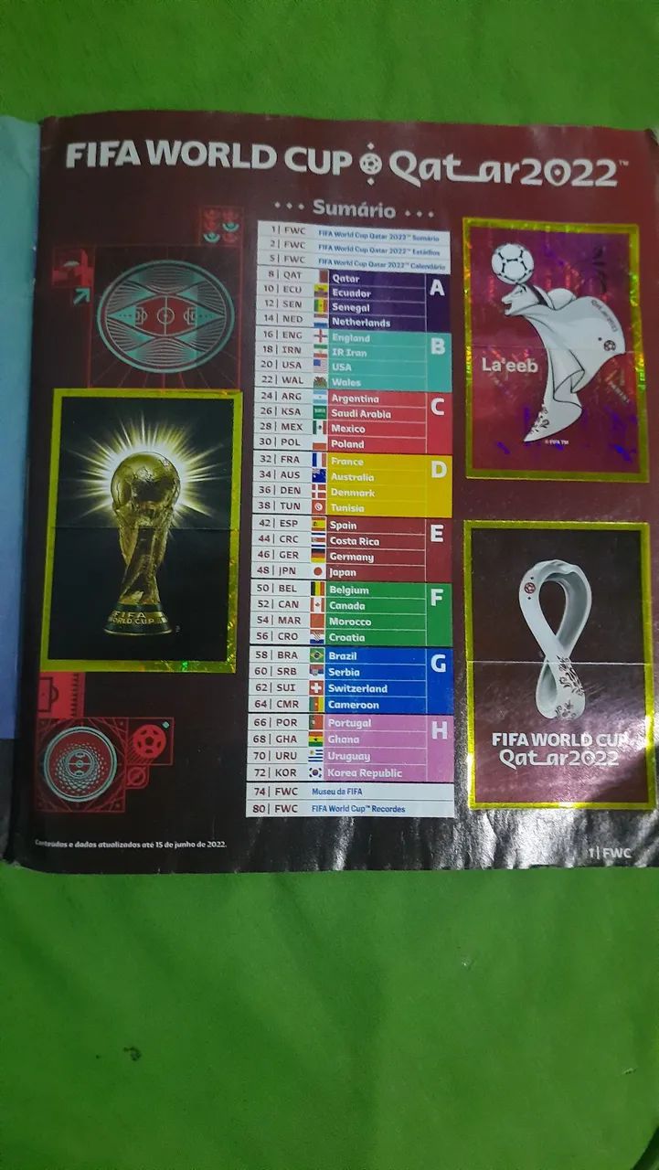 Álbum copa 2022 99% completo  - Foto 5