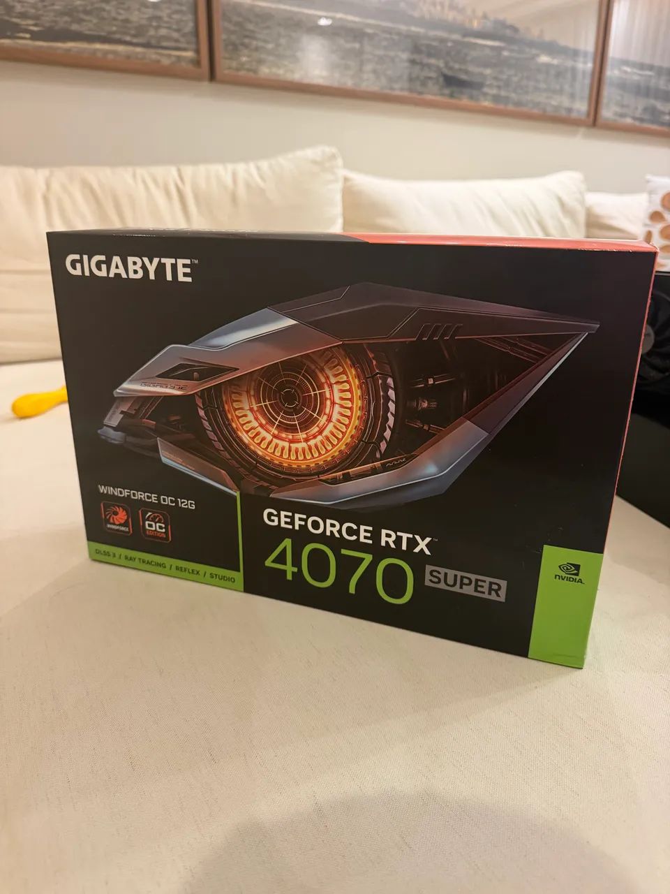 RTX 4070 SUPER GIGABYTE WINDFORCE OC 12G - Foto 2